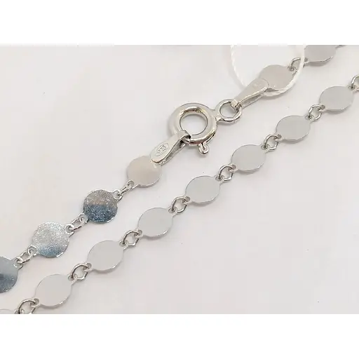 Срібний ланцюг Аметист 05005р 50 - фото 2