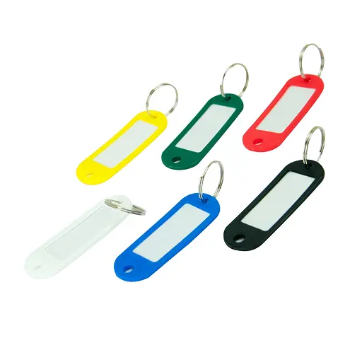 Набір брелоків для ключів, 50 шт. в упаковці (В асортименті)