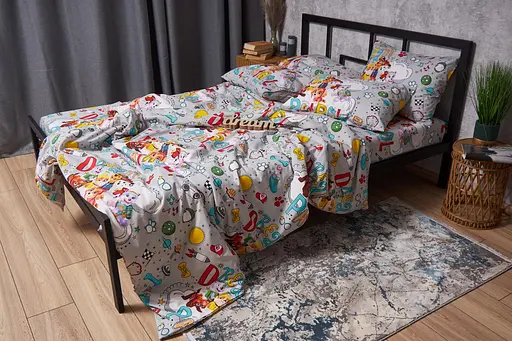 Комплект постільної білизни Moon&Star Бязь Gold Люкс Dream Patrol King Size 220x240 наволочки 2х40х60 - фото 6