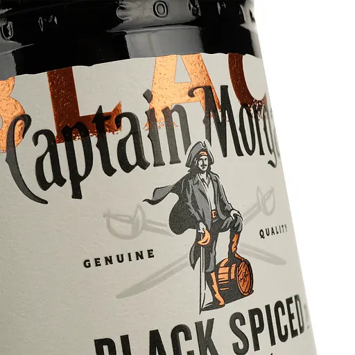 Уценка. Набор Captain Morgan Party Box: Ромовый напиток Captain Morgan Spiced Gold, 0,7 л, 35% + Ромовый напиток Captain Morgan Spiced Black, 0,7 л, 40% - фото 8