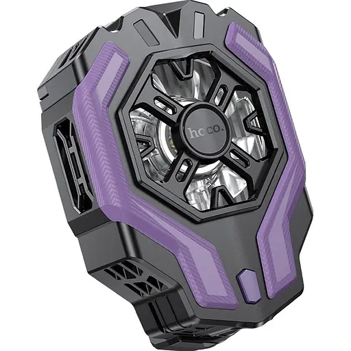 Кулер для смартфона Hoco GM26 LED Black [110836]