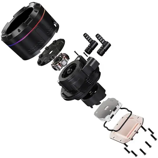 СВО ID-Cooling Space LCD SL360 XE (SL360 XE) - фото 5