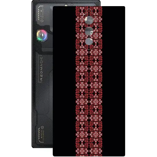Защитная пленка StatusSKIN для ZTE Nubia Red Magic 8 Pro Plus Корпус Винил Вышиванка 2 - фото 1