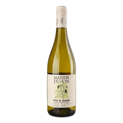 Вино Maison du Vin Cotes de Gascone біле напівсухе 0.75 л