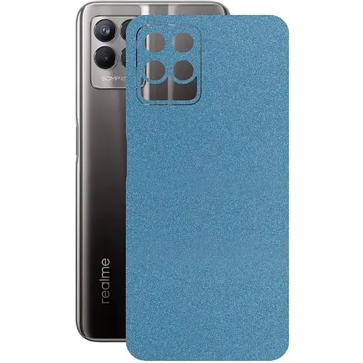Захисна плівка StatusSKIN для Realme 8i 2021 Корпус Вініл Блакитна глянець