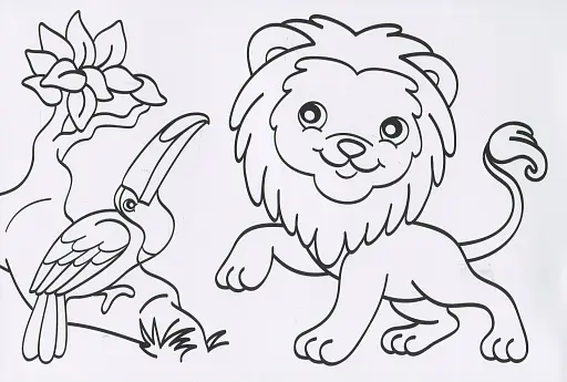 Водна розмальовка. Екзотичні тварини - фото 3