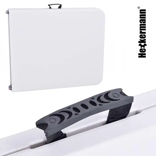 Стіл складаний переносний Heckermann 240х74×74 White (Z240) - фото 7