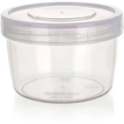 Пластиковий контейнер харчовий круглий 250 мл