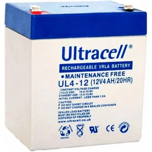 Акумулятор Ultracell UL4-12 AGM (12V 4Ah)