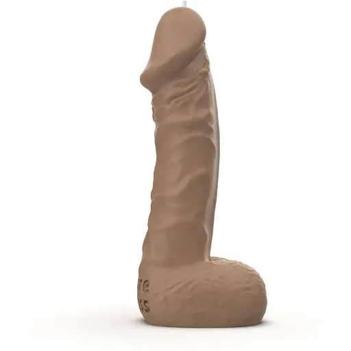 Свічка у вигляді члена Pure Bliss Mini Brown 15 см