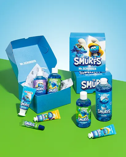 Подарунковий набір Mr.Scrubber The Smurfs  - фото 2