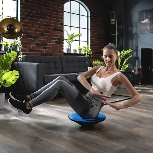 Диск балансировочный Hop-Sport 40см голубой - фото 9