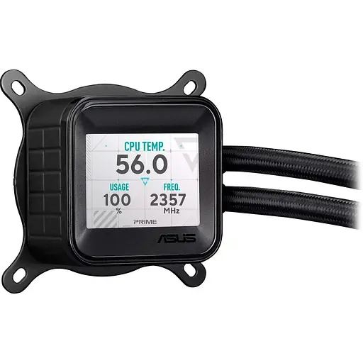 СВО ASUS Prime LC 360 ARGB LCD Black (90RC00Z1-B0EAY0) - фото 3