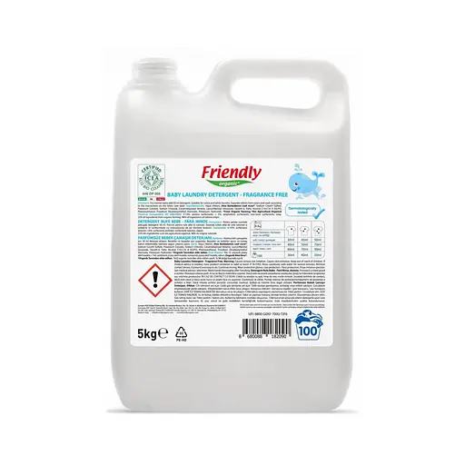 Гель для прання без запаху 5л Friendly organic