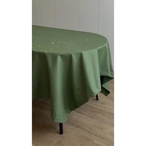 Скатертина  Ecotton Duck водовідштовхувальна 170х220 см Green (25344) - фото 2