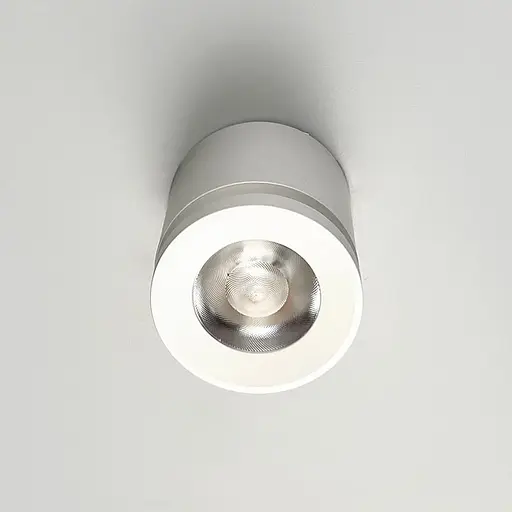 Накладной белый цилиндрический светильник 3000K Ø7х8 см | Line F | Арт. 8243 W-L QY-S - фото 5