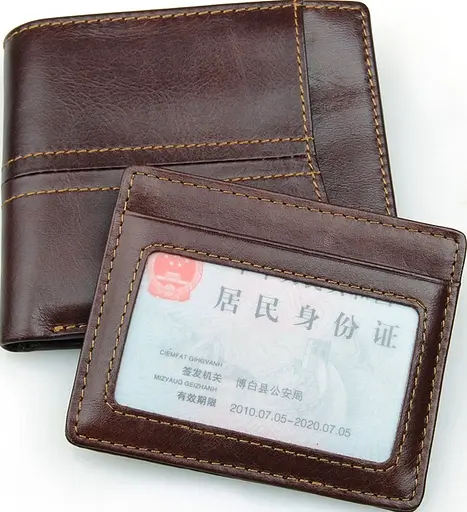 Чоловічий шкіряний гаманець Vintage 11х10 см acs0015341 - фото 5