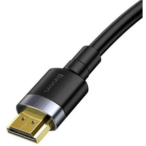 Кабель Baseus Cafule 4K HDMI 2.0 2m Black (CADKLF-F01) [67202] - фото 2