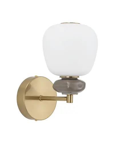 Бра, настенный светильник Nowodvorski 11703 Ceramic LED 1x8W 3000K 650Lm IP20 латунный - фото 1