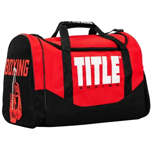 Спортивная сумка TITLE Boxing Individual Sport Bag Red (ISB4 RD/BK) - фото 1