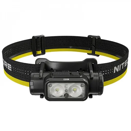 Ліхтар налобний Nitecore NU53 Білий + Червоний LED 1800 люмен 11 режимів 1x21700 USB-C датчик (1088-6-1542) - фото 3