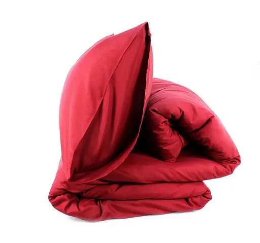 Наволочка 40х40 см цвет Красный 355264 - фото 2