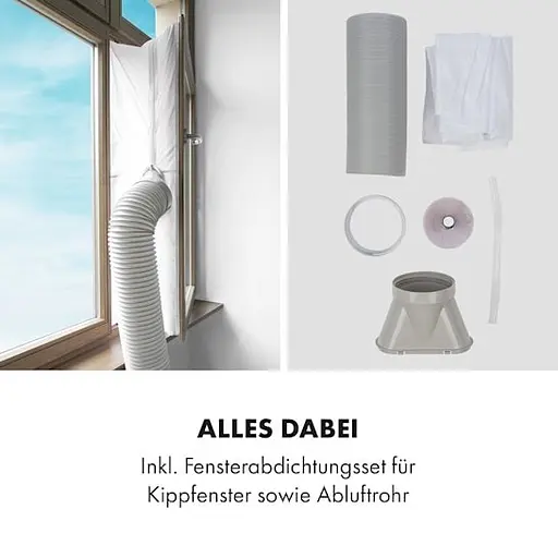 Мобильный кондиционер Klarstein Kraftwerk Smart 12K (10034664) - фото 4