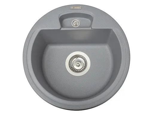 Кухонная мойка гранитная Miraggio Valencia gray 442x442x202 00211006, Серый - фото 1
