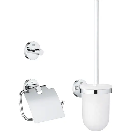 Набор аксессуаров в уборную Grohe QuickFix Start 41204000 Хром - фото 1