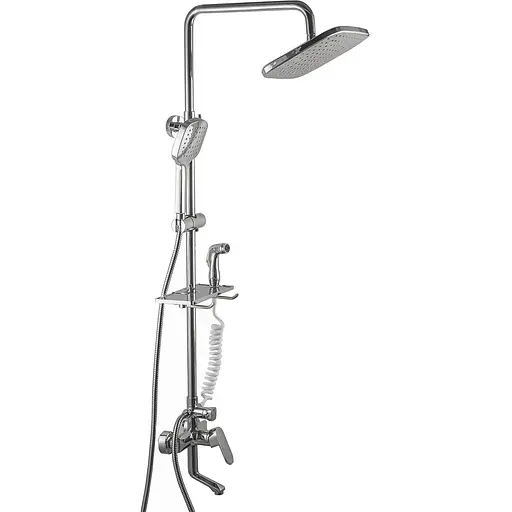 Душова система Globus Lux DS-006A, Хром - фото 1