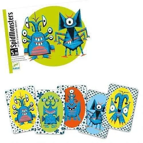 Настольная игра Djeco Быстрые монстры (Spidmonsters) (DJ05193) - фото 5