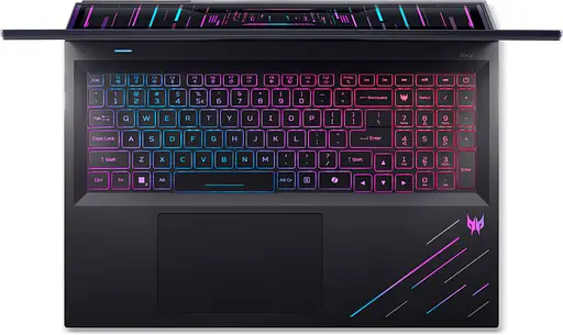 Ноутбук Acer Predator Helios 18 PH18-73 (NH.QVYEX.004), Intel Core Ultra 9 275HX (до 5,4 ГГц), 18-дюймовий WQXGA-дисплей, 64 ГБ, SSD на 2 ТБ, NVIDIA GeForce RTX, Abyssal Black - фото 5