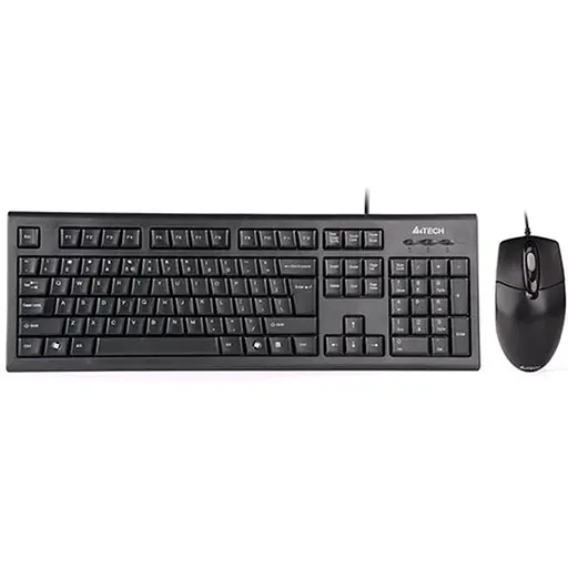 Комплект (клавиатура + мышь) A4Tech KRS-8520D Black USB