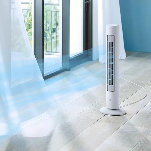 Вентилятор Philips колонный 110 см белый 40 Вт (CX5535/00) - фото 5