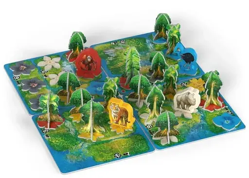 Настольная игра Lords of Boards HUTAN: Жизнь в тропиках (HUTAN: Life in the Rainforest) (укр.) ( LOB2411UA ) - фото 7