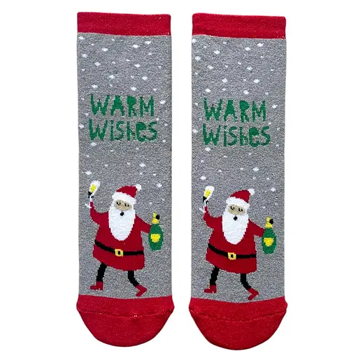 Жіночі Новорічні шкарпетки "Warm Wishes" 223036 - фото 1