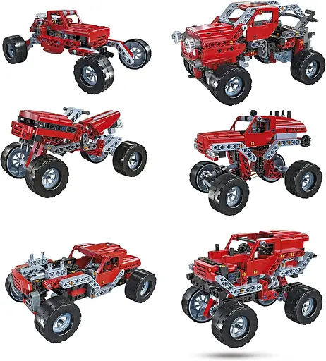 Інтерактивний конструктор 10 в 1 Лабораторія механіки Monster Truck Mechanics - Clementoni 50062 - фото 7