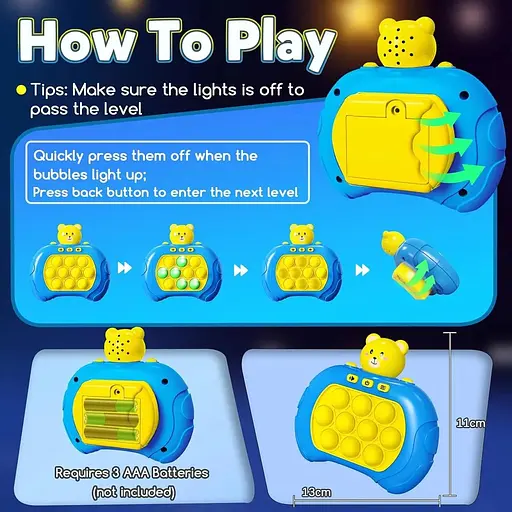 Іграшка Pop Ball Fidget It Bubble Sensory Fidget Toy - фото 6