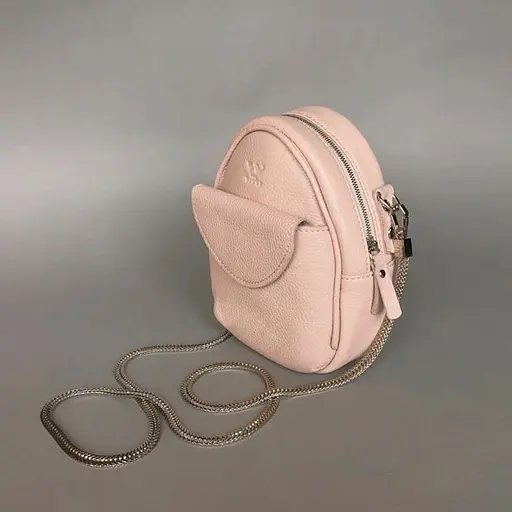 Міні-сумка Kroha пудровая - фото 3