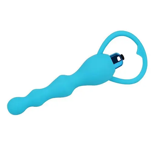 Вібраційна анальна пробка 17 см. K0413-4 - фото 1