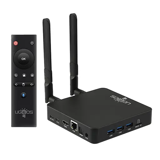 Смарт ТВ приставка Ugoos AM8 PRO 8/64 Гб Smart TV Box Android