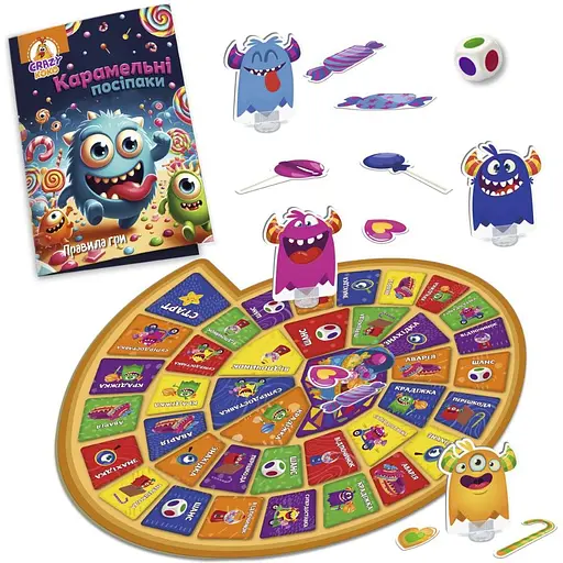 Настольная игра Vladi Toys Маршрут. Карамельные миньоны (VT8055-45) - фото 3