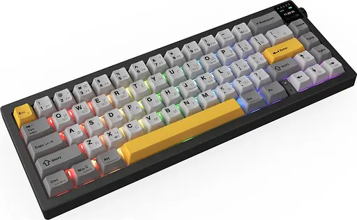 Клавіатура бездротова Ajazz AK650 Flying Fish Switch Black (AK650-FF-BGY) - фото 5