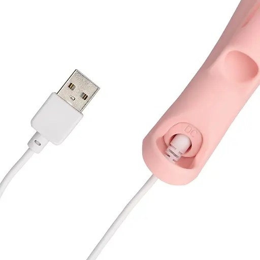 Вібратор на палець Loveline Silicone Finger, 11.2 см (рожевий) - фото 5