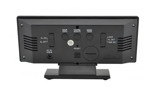 Настольные LED часы DS-3618L с зеленой подсветкой - фото 2