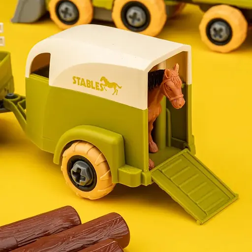 Игровой набор Otamanko Веселый хутор трактор с прицепом - фото 10