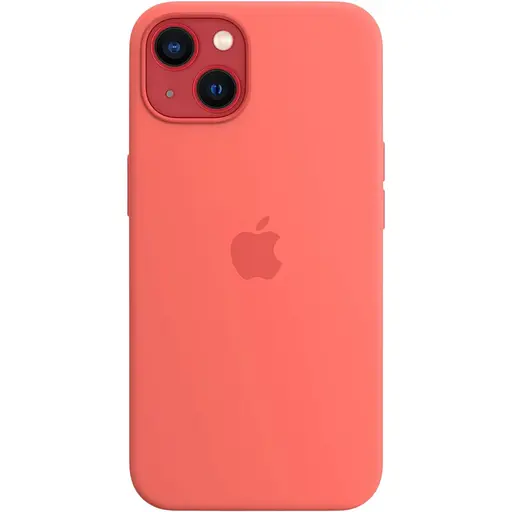 Оригинальный силиконовый чехол Apple Silicone Case MagSafe для iPhone 13 Pink Pomelo MM253ZE/A - фото 3