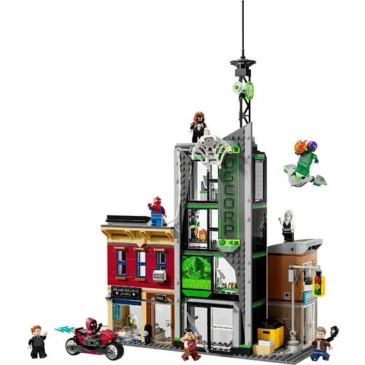 Конструктор LEGO Marvel Super Heroes Людина-павук проти Оскорпа 808 деталей (76324) - фото 4