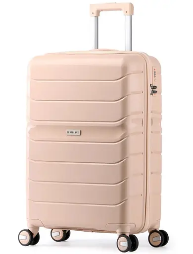 Чемодан Semi Line 20" (S) Cappuccino (T5770-1) (DAS302953) - фото 1