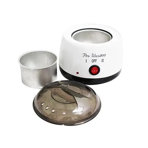 Воскоплав банковий для депіляції нагрівач для гарячого воску з терморегулятором Pro Wax 300mini 150мл - фото 2
